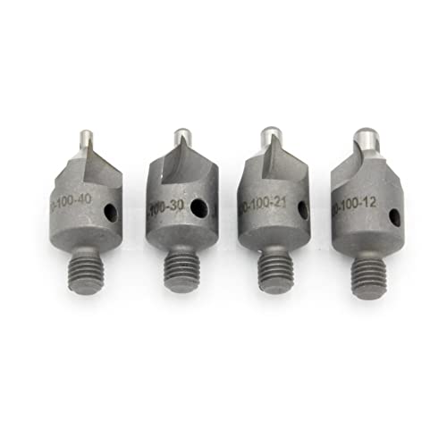 4-teiliges 100-Grad-Senker-Bit-Set, #12, #21, #30, #40 4-teiliges 100-Grad-Senker-Bit-Set, #12, #21, #30, #40 von Wicks Aircraft