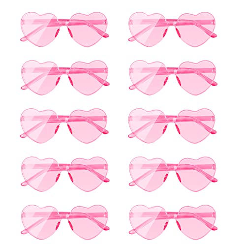 Widisun Herz Sonnenbrille 10 Stück Pink Herz Brille Set Party Sonnenbrille Hippie Herzförmige Brille Lustige Partybrillen Randlose Herzförmige Brille Valentinstag Herz Sonnenbrille Widisun Herz Sonnenbrille 10 Stück Pink Herz Brille Set Party Sonnenbrille Hippie Herzförmige Brille Lustige Partybrillen Randlose Herzförmige Brille Valentinstag Herz Sonnenbrille von Widisun