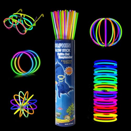 Widisun knicklichter kinder 100 Stück Glow Neon dunkle Party Supplies mit 100 Verbinder Knicklichter Party Set für Kinder Knicklichter Ketten Set für Hochzeiten Geburtstage Festivals Party Widisun knicklichter kinder 100 Stück Glow Neon dunkle Party Supplies mit 100 Verbinder Knicklichter Party Set für Kinder Knicklichter Ketten Set für Hochzeiten Geburtstage Festivals Party von Widisun