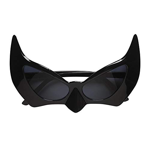 Widmann 6637P - Brille Fledermaus, schwarz, Sonnenbrille, Halloween, Karneval, Mottopartys von WIDMANN