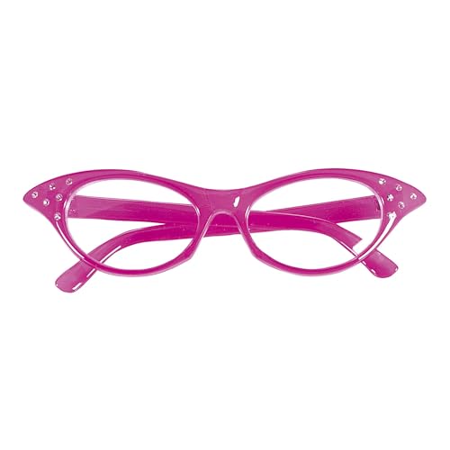 W WIDMANN MILANO Party Fashion - Brille 50er Jahre mit Strasssteinen, Rock´n´Roll, Twist, Karneval, Mottoparty von W WIDMANN MILANO Party Fashion