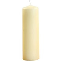 Stumpenkerze Flachkopf 120/60mm - Creme Stumpenkerze Flachkopf 120/60mm - Creme von Wiedemann
