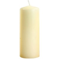 Stumpenkerze Flachkopf 150/60mm - Creme Stumpenkerze Flachkopf 150/60mm - Creme von Wiedemann