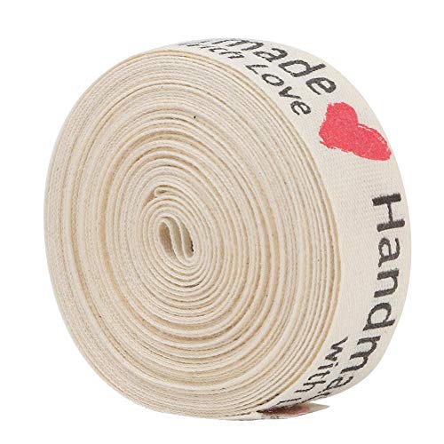 Multi Patterned Cotton Ribbon Schriftarten 1,5 cm Handgefertigt für Geschenk-Paket Liefern Kleidung Label (#3) von Wifehelper