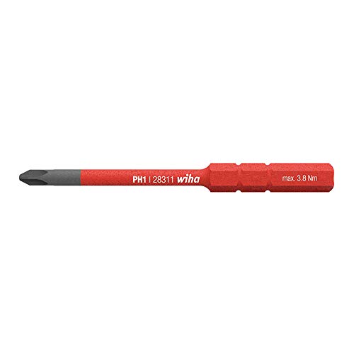 Wiha 2831 slimBit Elektrischer Pozidriv PH0 x 75 mm Schraubendreher von Wiha