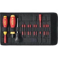 wiha Drehmoment-Schraubendreher TorqueVario®-S electric gemischt 40674 14-tlg. von Wiha