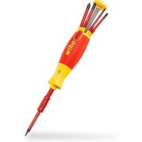 wiha Schraubendreher-Set LiftUp electric SL/PZ/PlusMinus 41235 6-tlg. von Wiha
