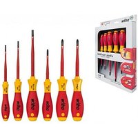 wiha Schraubendreher-Set SoftFinish® electric PlusMinus/SL/PZ/PH 38362 6-tlg. von Wiha