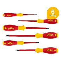 wiha Schraubendreher-Set SoftFinish® electric SL/PZ 25477 6-tlg. von Wiha