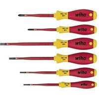 wiha Schraubendreher-Set SoftFinish® electric slimFix SZ/PH 35389 6-teilig von Wiha