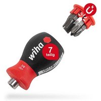 wiha Schraubendreher-Set Stubby PH/SL 33738 7-tlg. von Wiha