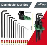 wiha Torx-Schlüsselsatz TORX® ProStar 24852 13-tlg. von Wiha