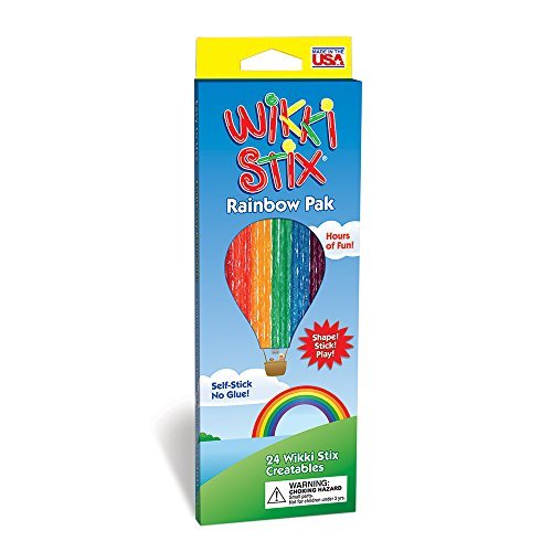 Wikki Stix Rainbow Pak Form- und Modellierstäbe von Wikki Stix von WikkiStix