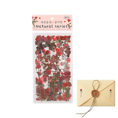 Botanische Aufkleber Für Scrapbooking - Natural Flower Decals Set, Notebook -Aufkleber, Retro Botanische Aufkleber | Wasserdichte Blumenaufkleber Von Haustieren Für Zeitschriften, Projekte Und De Botanische Aufkleber Für Scrapbooking - Natural Flower Decals Set, Notebook -Aufkleber, Retro Botanische Aufkleber | Wasserdichte Blumenaufkleber Von Haustieren Für Zeitschriften, Projekte Und De von WildHarmony