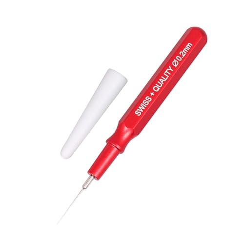 Precision Watch Oil Pen – Professional Oiler Needle Set for Watches, Clocks, Timepieces | Fine Tip Applicators in Multiple Sizes, Repair Tool Kit for Horology Experts, Smooth Lubricant Dispenser von WildHarmony