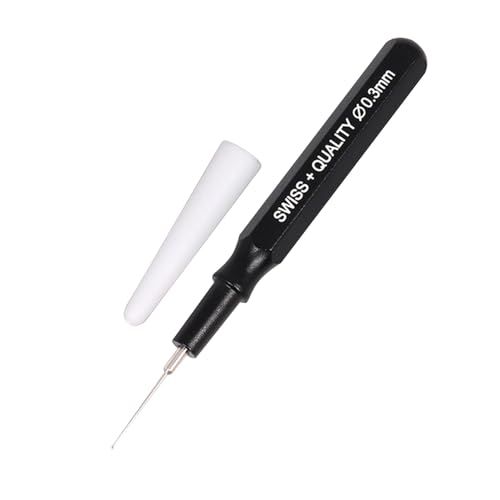 Precision Watch Oil Pen – Professional Oiler Needle Set for Watches, Clocks, Timepieces | Fine Tip Applicators in Multiple Sizes, Repair Tool Kit for Horology Experts, Smooth Lubricant Dispenser von WildHarmony