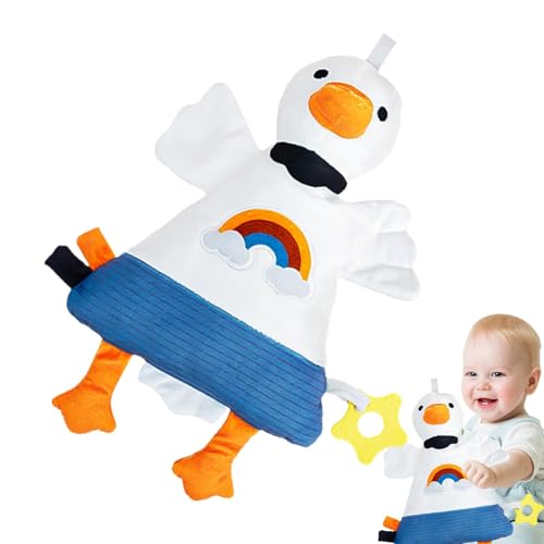 Entengestopfte Tier für Baby, Schwanplüschspielzeug für Baby | Süße beruhigende Enteplüschpuppe | Swan umarmt Kissen, Schlaf Sooths, sensorisches Kuscheln Spielzeug zum Geburtstag Entengestopfte Tier für Baby, Schwanplüschspielzeug für Baby | Süße beruhigende Enteplüschpuppe | Swan umarmt Kissen, Schlaf Sooths, sensorisches Kuscheln Spielzeug zum Geburtstag von WildHarmony