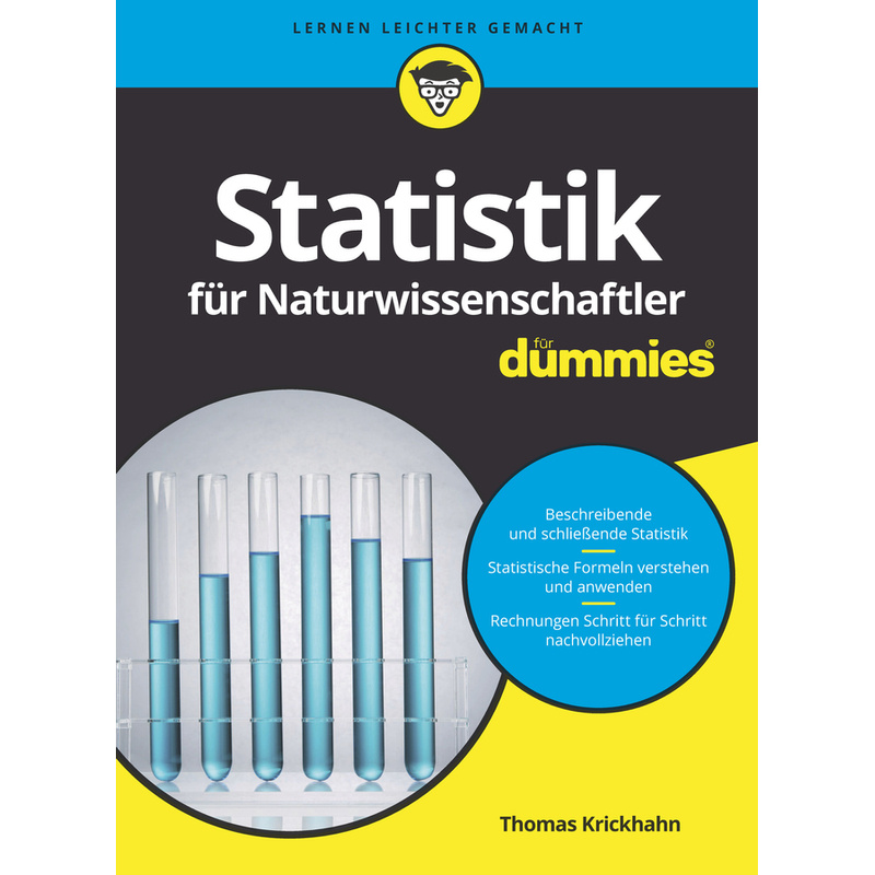 Statistik Für Naturwissenschaftler Für Dummies - Thomas Krickhahn, Kartoniert (TB) von Wiley-VCH Dummies