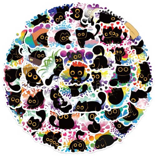 50pcs Kätzchen Aufkleber Ästhetischer Aufkleber Für Scrapbook Notebook Journal Phone Case Laptop Gepäck Kinder Aufkleber Für Craft Kids Creative Sticker von Wilgure