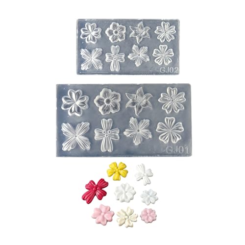 Set Von 2 Blumen Kleine Kunstzubehör Formen Nägel Die Formennägel Verschönern Set Von 2 Blumen Kleine Kunstzubehör Formen Nägel Die Formennägel Verschönern von Wilgure