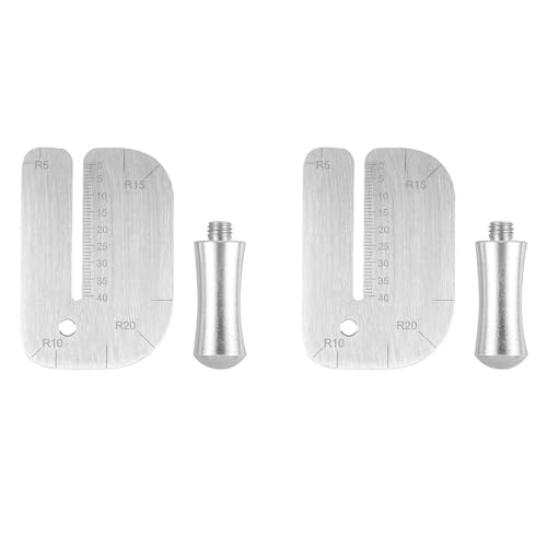 Wilgure 2 Sets Edelstahl Stanzhilfe Platte für Hilfe Leder Loch Leder Nähhilfe Platte Leder Nähwerkzeug Lederbearbeitungshilfe Wilgure 2 Sets Edelstahl Stanzhilfe Platte für Hilfe Leder Loch Leder Nähhilfe Platte Leder Nähwerkzeug Lederbearbeitungshilfe von Wilgure