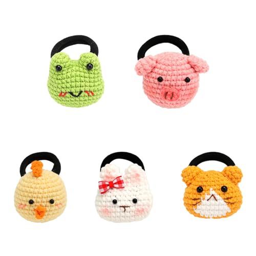Wilgure Schöne Tierhaarband Häkelkits Haarseile Häkelstarter Kits Handgefertigtes Strickset Mit Häkelhaken Für Frau Wilgure Schöne Tierhaarband Häkelkits Haarseile Häkelstarter Kits Handgefertigtes Strickset Mit Häkelhaken Für Frau von Wilgure