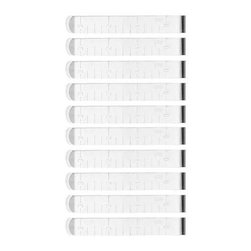 Wilgure Set Von 2/5/10pcs Stoffmessung Nähclips 3 Zoll von Wilgure
