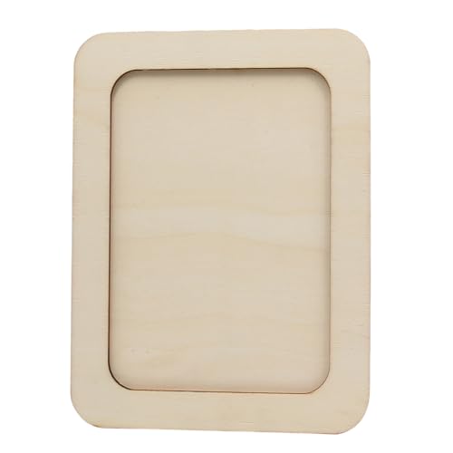 Holz-Bilderrahmen, robust, mit Aufschrift "Sure Here's A Product Title", für 15,2 cm, rustikal, DIY, unlackiert, für den Schreibtisch, stehend, Postkartenbild, 15,2 cm Holz-Bilderrahmen, robust, mit Aufschrift "Sure Here's A Product Title", für 15,2 cm, rustikal, DIY, unlackiert, für den Schreibtisch, stehend, Postkartenbild, 15,2 cm von Wilitto