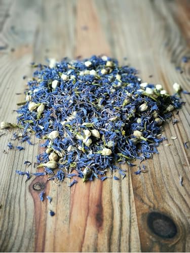 Blütenkonfetti Blue Ivory | 1L (50g) | 10 Hände | Hochzeit | Geburtstag | Events | nachhaltiges Konfetti | Dekoration von Willach GbR