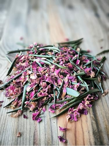 Blütenkonfetti Pink Olive | 1L (50g) | 10 Hände | Hochzeit | Geburtstag | Events | nachhaltiges Konfetti | Dekoration von Willach GbR