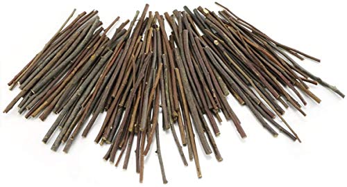William Craft Holzstäbe für Bastelarbeiten, 10 cm Durchmesser, Foto-Requisiten, Bastelstäbe, Holzscheite, 120 Stück von William Craft