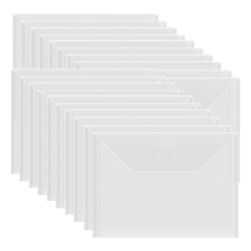 Willoghsa 20 Stück 7 X 5 Aufbewahrungsumschläge, Wiederverschließbare Kunststoffumschläge, Aufbewahrungstasche für Transparente Stempel, Stanzteile, Scrapbook-Papier, Einfache Installati Willoghsa 20 Stück 7 X 5 Aufbewahrungsumschläge, Wiederverschließbare Kunststoffumschläge, Aufbewahrungstasche für Transparente Stempel, Stanzteile, Scrapbook-Papier, Einfache Installati von Willoghsa
