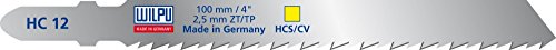 WILPU Stichsägeblatt HC 12 mit Einnockenschaft- / T-Schaft-Aufnahme, 2 Stück WILPU Stichsägeblatt HC 12 mit Einnockenschaft- / T-Schaft-Aufnahme, 2 Stück von Wilpu