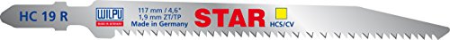 WILPU Stichsägeblatt HC 19 R Star mit Einnockenschaft- / T-Schaft-Aufnahme, 5 Stück WILPU Stichsägeblatt HC 19 R Star mit Einnockenschaft- / T-Schaft-Aufnahme, 5 Stück von Wilpu
