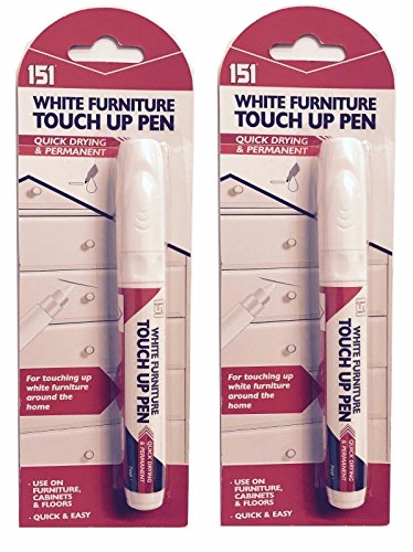 2 x Weiß Möbel Touch Up Pen Marker Permanent entfernen Spuren Verwendung auf dem Schrank Boden Wilsons Direct 2 x Weiß Möbel Touch Up Pen Marker Permanent entfernen Spuren Verwendung auf dem Schrank Boden Wilsons Direct von Wilsons Direct