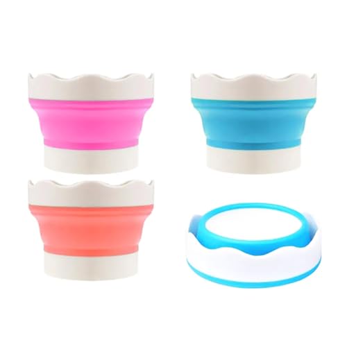 Wilsonzin 3 Stück Faltbarer Wasserbecher Für Wasserfarben, Malerei Pinsel Waschen Eimer,Pinselreiniger Waschen Eimer Pinsel Halter für Drinnen und Draußen Malerei Wilsonzin 3 Stück Faltbarer Wasserbecher Für Wasserfarben, Malerei Pinsel Waschen Eimer,Pinselreiniger Waschen Eimer Pinsel Halter für Drinnen und Draußen Malerei von Wilsonzin