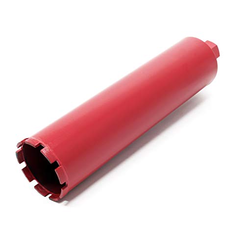 Wiltec Diamantbohrkrone ⌀102 mm 1 ¼ UNC 400 mm für Kernbohrgeräte, Kernbohrkrone aus Sintermetall, Nassbohrkrone, Trockenbohrkrone Wiltec Diamantbohrkrone ⌀102 mm 1 ¼ UNC 400 mm für Kernbohrgeräte, Kernbohrkrone aus Sintermetall, Nassbohrkrone, Trockenbohrkrone von Wiltec