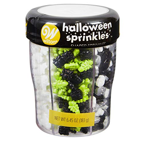 Wilton 710-0-0535 Shapes Sprinkler-Mix, Halloween-Formen, 6 Zellen Wilton 710-0-0535 Shapes Sprinkler-Mix, Halloween-Formen, 6 Zellen von Wilton