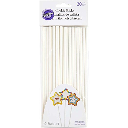 Wilton Cake Pop Stiel 20 Stück: Lollistiele Papier 20 cm Lang Papierstäbchen Lollipop Sticks für Cake Pops & Lollies - 20 cm Wilton Cake Pop Stiel 20 Stück: Lollistiele Papier 20 cm Lang Papierstäbchen Lollipop Sticks für Cake Pops & Lollies - 20 cm von Wilton