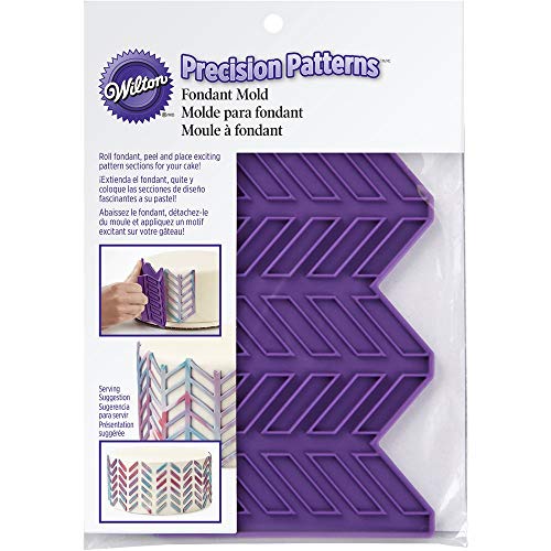 Wilton Präzision Mustern Herring Bone, Silikon, Violett Wilton Präzision Mustern Herring Bone, Silikon, Violett von Wilton