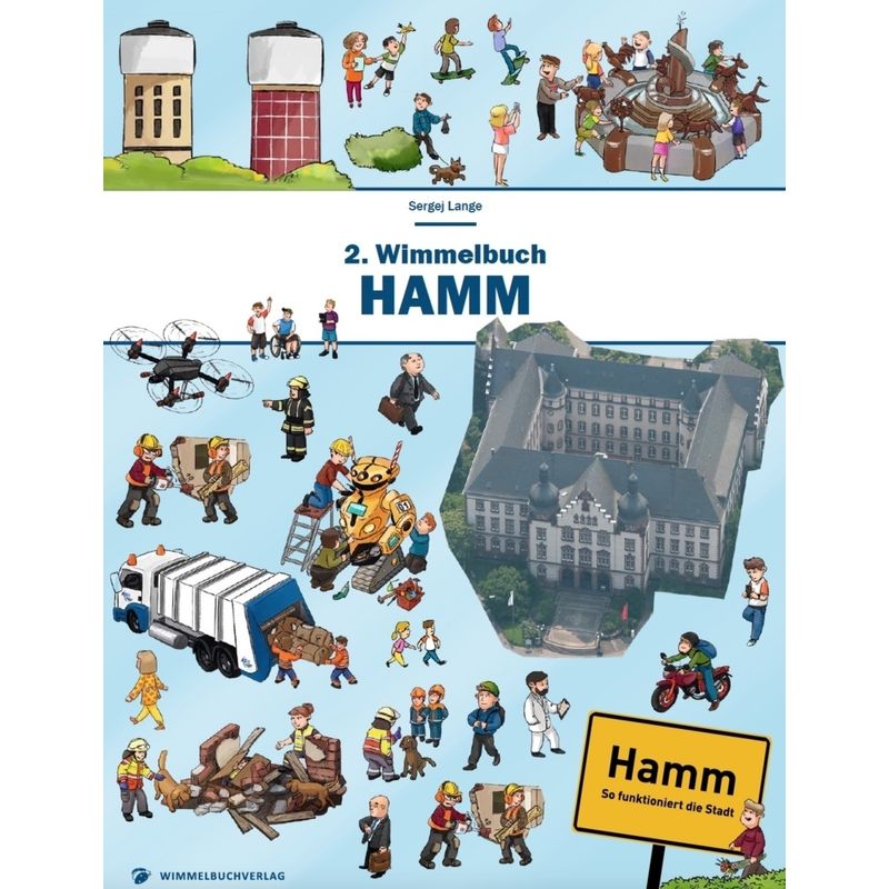 2. Wimmelbuch Hamm, Pappband von Wimmelbuchverlag