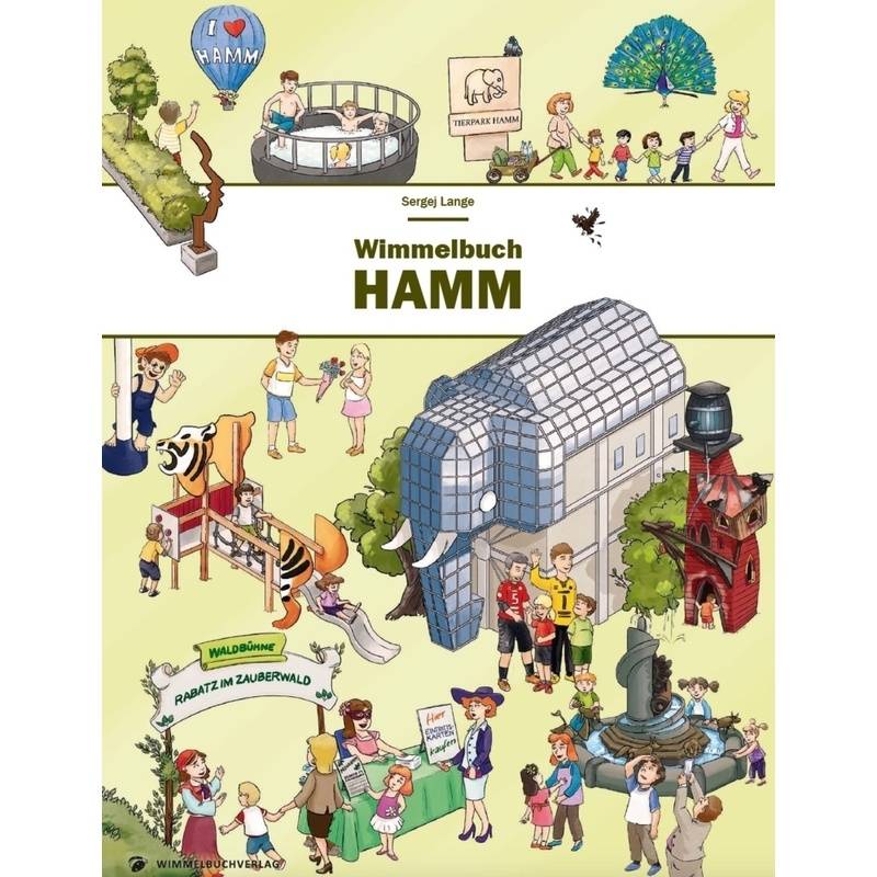 Wimmelbuch Hamm, Pappband von Wimmelbuchverlag