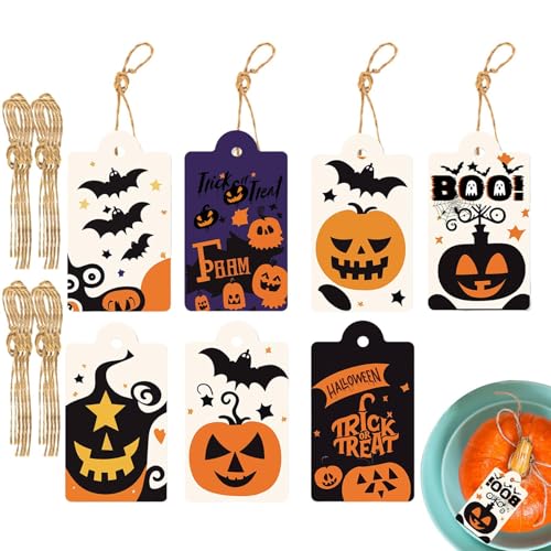 Wimnqie Halloween-Anhänger | Papieretiketten Für Weinflaschen | Dekorative Papieretiketten Für Keksdosen Süßigkeitengläser Weinflaschen Veranstaltungsplaner Klassenaktivitäten Wimnqie Halloween-Anhänger | Papieretiketten Für Weinflaschen | Dekorative Papieretiketten Für Keksdosen Süßigkeitengläser Weinflaschen Veranstaltungsplaner Klassenaktivitäten von Wimnqie