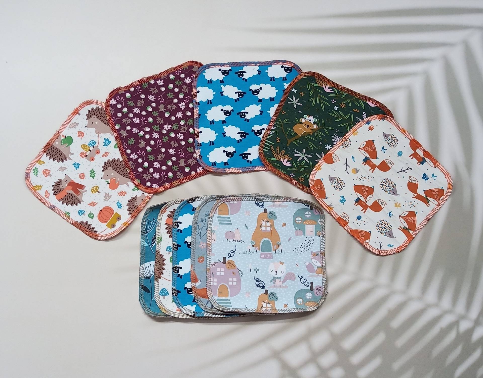 Bio Babywaschlappen/Frottee/Feuchttücher/Waschlappen Kinder Bio Babywaschlappen/Frottee/Feuchttücher/Waschlappen Kinder von WindelfreiShop