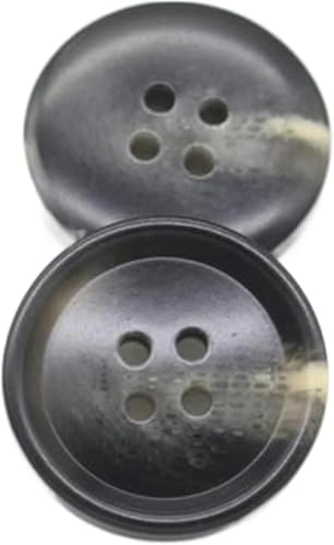 Knopf, schwarz-braun, Mantelknopf, Dekorationen, DIY-Bastelarbeiten, Farbe 8, 25 mm, 10 Stück, Farbe 6–30 mm, 10 Stück (Farbe 17, 17 mm, 10 Stück) von Windmilne