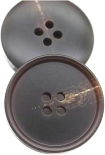 Knopf, schwarz-braun, Mantelknopf, Dekorationen, DIY-Bastelarbeiten, Farbe 8, 25 mm, 10 Stück, Farbe 6–30 mm, 10 Stück (Farbe 19, 15 mm, 10 Stück) von Windmilne