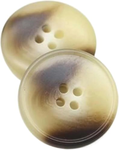 Knopf, schwarz-braun, Mantelknopf, Dekorationen, DIY-Bastelarbeiten, Farbe 8, 25 mm, 10 Stück, Farbe 6–30 mm, 10 Stück (Farbe 23, 20 mm, 10 Stück) von Windmilne