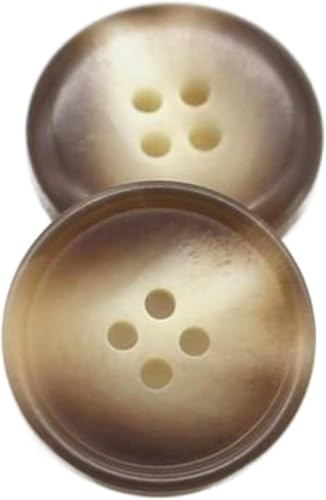 Knopf, schwarz-braun, Mantelknopf, Dekorationen, DIY-Bastelarbeiten, Farbe 8, 25 mm, 10 Stück, Farbe 6–30 mm, 10 Stück (Farbe 3, 27 mm, 10 Stück) von Windmilne