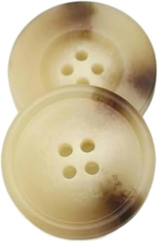 Knopf, schwarz-braun, Mantelknopf, Dekorationen, DIY-Bastelarbeiten, Farbe 8, 25 mm, 10 Stück, Farbe 6–30 mm, 10 Stück (Farbe 7, 20 mm, 10 Stück) von Windmilne