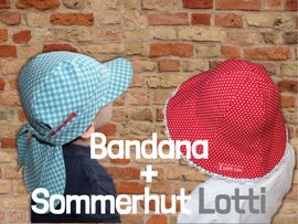 Bandana + Sommerhut Lotti von Windschnittich